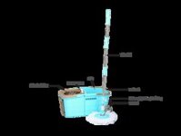 Cây lau nhà HUYNDAI 7900P siêu sạch nhà – Hàng chính hãng