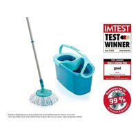 Cây lau nhà Leifheit 52102 Twist Ergo Mobile Tặng Kèm 1 cây gạt kính cầm tay nhỏ  gọn , tiện lợi , đa năng.