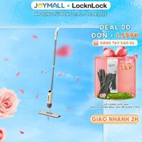 Cây lau nhà LocknLock dạng xịt nước Capsule Spray Mop ETM472 - Hàng chính hãng, phun nước nhiều diện rộng - JoyMall
