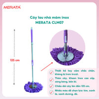 Cây lau nhà mâm inox MERATA CLM07