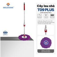 Cây Lau Nhà MEGAHOME T09 Plus Phù Hợp Cho Mọi Bộ Lau Nhà 360 Độ