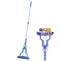 Cây Lau Nhà Thông Minh Azuma Nhật Bản Đầu Lau Bằng Mút Bọt Biển Thấm Hút Nhanh, Lau Sạch Mọi Vết Bẩn - Xanh dương