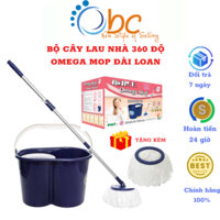 Cây lau nhà thông minh chổi lau nhà 360 độ Omega Mop Đài Loan OBC Hàng nhập khẩu bảo hành 12 tháng