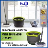 Cây lau nhà thông minh Lock&lock ETM 498 giặt và vắt trong cùng một chậu (hàng chính hãng)