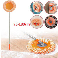 CÂY LAU NHÀ, TRẦN NHÀ HOA HƯỚNG DƯƠNG 180CM MÀU CAM