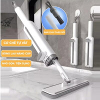 Cây Lau Nhà Tự Vắt Cầm Tay Phiên Bản Cao Cấp, Cây Lau Đa Năng Mini Lười Không Cần Giặt Tay Gấp Gọn