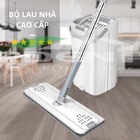 Cây Lau Nhà Tự Vắt Thông Minh EDEN VN Chổi Lau Nhà Tự Vắt Thông Minh Bộ Lau Nhà 360 Độ Cao Cấp Tặng Kèm Bông Lau