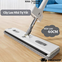Cây Lau Nhà XUKA Tự Vắt Siêu Sạch Tặng 1 Tấm Lau 40CM