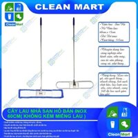Cây Lau San Hô 60 cm Bản Rút Inox Cán Thẳng (Không Kèm Miếng Lau San Hô) - CLEAN MART