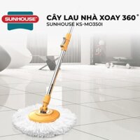 Cây lau sàn nhà xoay 360 độ Sunhouse KS-MO350I - phù hợp tất cả thùng xoay 360 độ-  Moon Shop