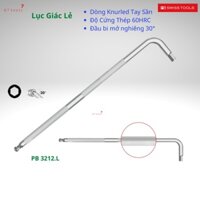 Cây Lục Giác Lẻ Allen Key PB Swiss Tools 3212.L Knurled Tay Nhám Sần Kích Cỡ 1.5 - 6.0mm - Sản xuất tại Thụy Sỹ