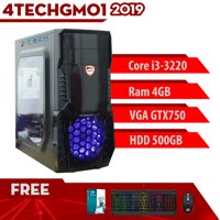 Cây máy tính chơi game giá rẻ máy tính gaming máy tính để bàn cấu hình cao 4TechGM 2019 - Mua 1 Tặng 10. [bonus]