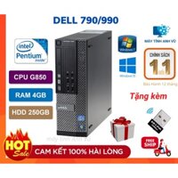 Cây Máy Tính Cũ Máy Bộ Văn Phòng Giá Rẻ - Dell Optiplex 790/990 ( G850/4/250G ) - Bảo Hành 12 Tháng
