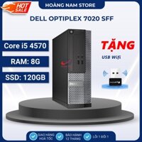 Cây Máy Tính Để Bàn, PC Đồng Bộ Dell Optiplex 3020 MT Core i5 4570/Ram 8G SSD/120GB) - BH 12 Tháng