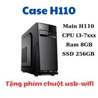 Cây máy tính H110 Core i3-7100 Ram 8GB SSD 256GB bảo hành toàn quốc