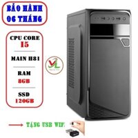 Cây máy tính H81 CPU Core i5 4460 | Ram 8GB | SSD 240GB