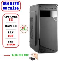 Cây máy tính H81 CPU Core I5 4460 | Ram 8GB | SSD 240GB