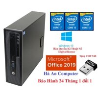 Cây máy tính HP 600G1 CPU G3250 Ram 4gb SSD 120Gb. Bảo hành 24 tháng.