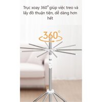 Cây Móc Phơi Đồ Đa Năng Cho Bé Có Thể Gấp Gọn Đa Năng - Sào Phơi Tròn Umoo