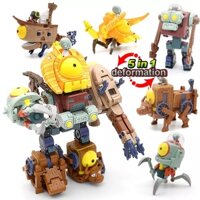 Cây mới cho trẻ em và bé trai vs. Bộ Robot Biến Hình Zombies 2 Kết Hợp Với Đồ Chơi Nữ Mô Hình Vua Kim Cương
