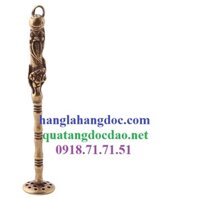 Cây nhồi thuốc lá sợi hút tẩu hình ông thọ bằng kim loại