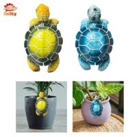 Cây Nồi Móc Treo Tượng Treo Hugger Quà Tặng Trang Trí Nhựa Thủ Công Dễ Thương Người Trồng Rùa Biển Hình Cho Đường Hàng Rào