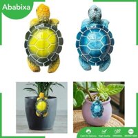 Cây Nồi Móc Treo Tượng Treo Hugger Quà Tặng Trang Trí Nhựa Thủ Công Dễ Thương Người Trồng Rùa Biển Hình Cho Con Đường Xe Tăng Hàng Rào