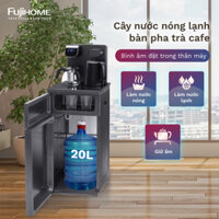Cây nước Bàn pha Trà, Cafe nóng lạnh FUJIHOME, cây nước nóng lạnh bình hút âm dispenser water Hot