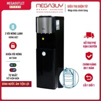 Cây nước nóng lạnh bình âm 3 vòi cao cấp nhập khẩu FujiE WD5500C, tự động ngắt tiết kiệm điện dùng bình nước âm