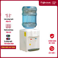 Cây nước nóng lạnh để bàn mini FUJIHOME, máy nước uống nóng lạnh mini tiết kiệm điện - Hàng chính hãng - WD5501E