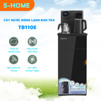 Cây nước nóng lạnh Fujihome TB110E kết hợp bàn trà, làm lạnh chip điện tử công nghệ Nhật bảo hành chính hãng 2 năm