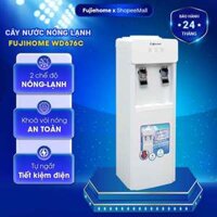 Cây nước nóng lạnh Fujihome WD676C nhập khẩu, bình tủ máy nước uống nóng lạnh tự ngắt tiết kiệm điện chính hãng