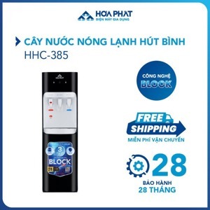 Cây nước nóng lạnh hút bình Hòa Phát HHC385
