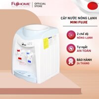 Cây nước nóng lạnh mini để bàn FUJIE tự ngắt tiết kiệm điện máy nước uống nóng lạnh gia đình, Bảo hành 2 năm