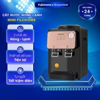 Cây nước nóng lạnh mini để bàn Nhập Khẩu Fujihome WD03E, chính hãng bảo hành 1 năm