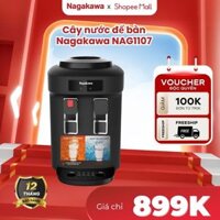 Cây Nước Nóng Lạnh Mini Để Bàn NAGAKAWA NAG1107 Nhỏ Gọn Tiện Lợi Công Suất Lớn Làm Nóng Nhanh Lạnh Sâu Bảo Hành 12 Tháng