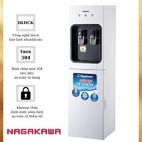 Cây nước nóng lạnh Nagakawa NAG1106 - Công nghệ Block làm lạnh sâu, bình chứa inox 304 - Bảo hành 12 tháng