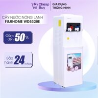 Cây nước nóng lạnh nhập khẩu Fujihome, máy nước uống nóng lạnh bình lọc nước gia đình, tự ngắt tiết kiệm điện