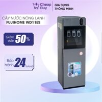 Cây nước nóng lạnh nước uống WD11ES Fujihome nhập khẩu, bình âm tủ máy lọc nước nóng lạnh mini chính hãng tiết kiệm điện