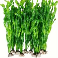 Cây Nước Rong Biển Nhân Tạo 10 Chiếc Để Trang Trí Bể Cá Nhựa Nhẹ Đồ Trang Trí Bể Cá