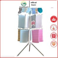Cây Phơi Quần áo đa Năng Cho Bé 3 Tầng Cao Cấp,giá Phơi đồ 3 Tầng,giàn Phơi Quần áo Sơ Sinh Gấp Gọn Tiện ích