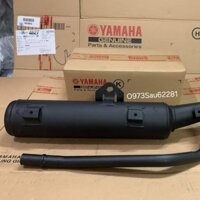 Cây pô ống xã xe SIRIUS, JUPITER V đen zin chính hãng Yamaha