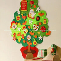 Cây Quất Dạ Trang Trí Tết Trang Trí Năm Mới Dán Tường Trang Trí Văn Phòng Năm Mới