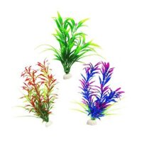 Cây rong nhựa trang trí bể cá, hồ cá cảnh