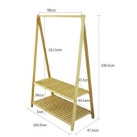 CÂY SÀO TREO ĐỒ GỖ, SÀO CHỮ A 2 TẦNG