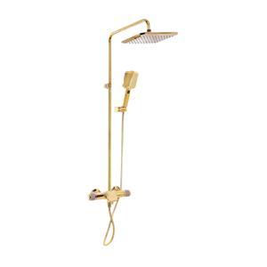 Cây sen tắm bằng đồng thau mạ vàng Everest MV08