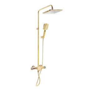 Cây sen tắm bằng đồng thau mạ vàng Everest MV08