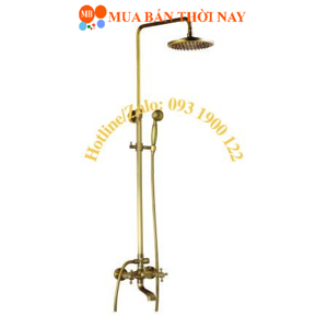 Cây sen tắm đứng mạ đồng EV1103