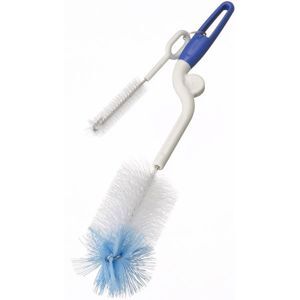 Cây súc rửa bình sữa và núm vú Pigeon bằng ny-lon - tay xoay 2 chiều