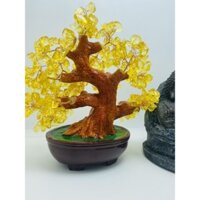 Cây thạch anh vàng tài lộc